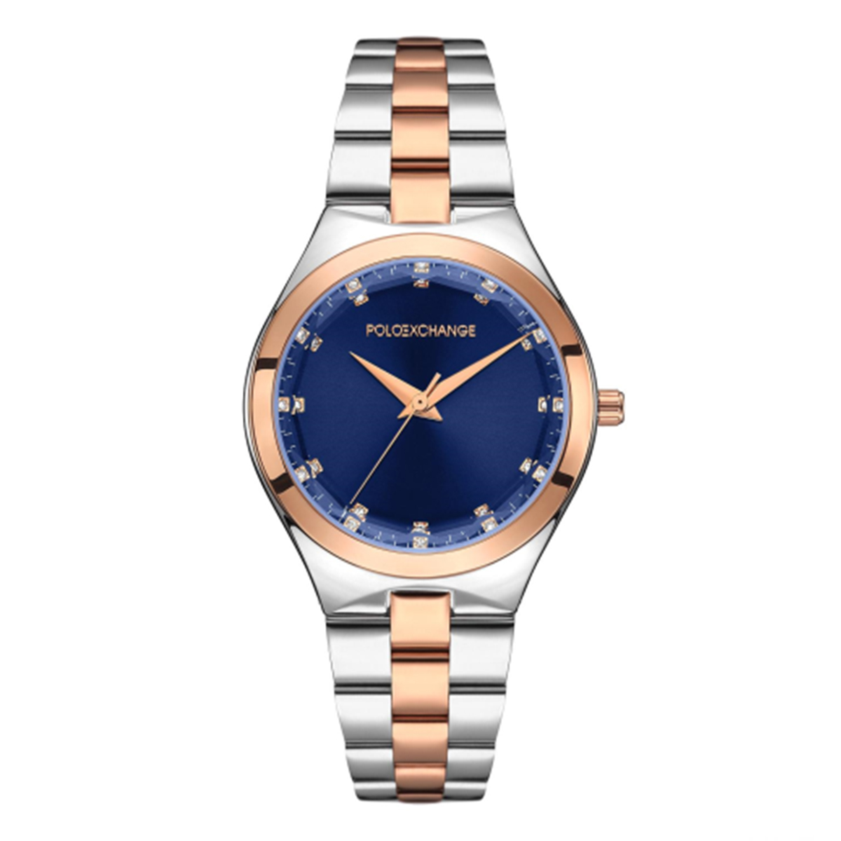 MONTRE POLOEXCHANGE FEMME SIMPLE ACIER